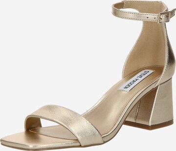 STEVE MADDEN Sandalen met riem 'EPIX' in Goud: voorkant