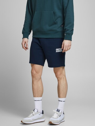 JACK & JONES Regular Shorts in Blau: predná strana