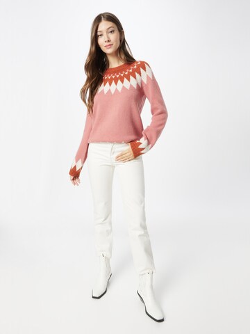 Danefae Sweater 'Hot Stove' in Pink