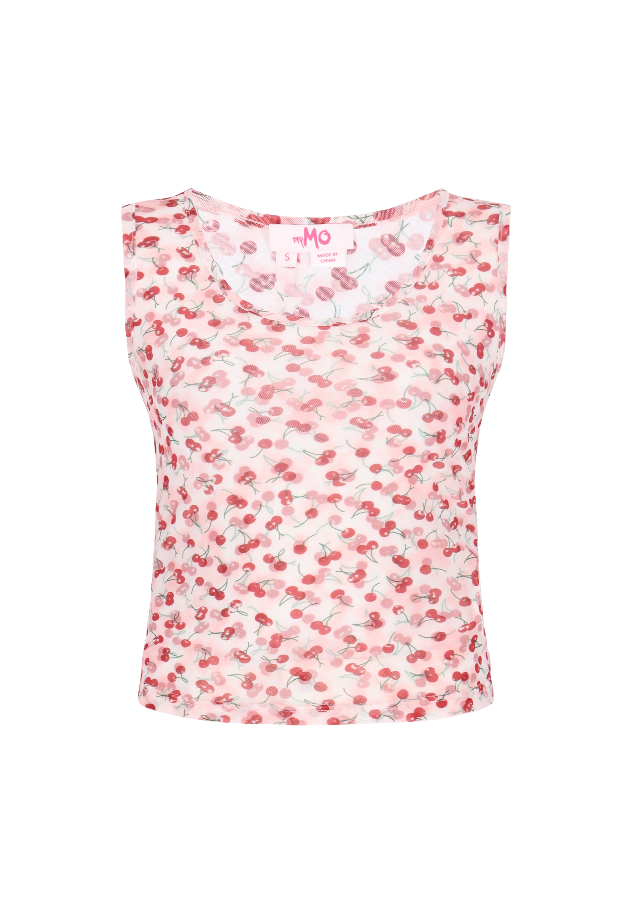 MYMO - Top en rojo: frente