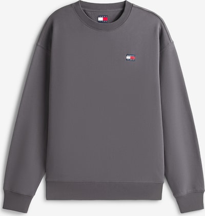 Tommy Jeans Sweater majica u mornarsko plava / tamo siva / crvena / bijela, Pregled proizvoda