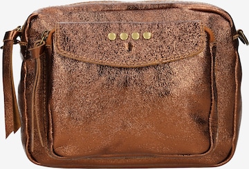 NAEMI Crossbody Bag in Brown: front