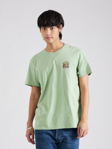 BLEND - Camiseta en verde: frente