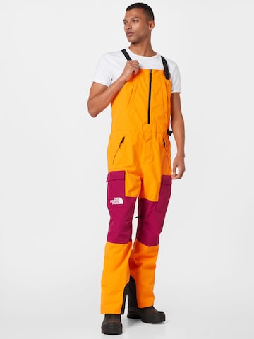 THE NORTH FACE - regular Pantalón de montaña en naranja: frente