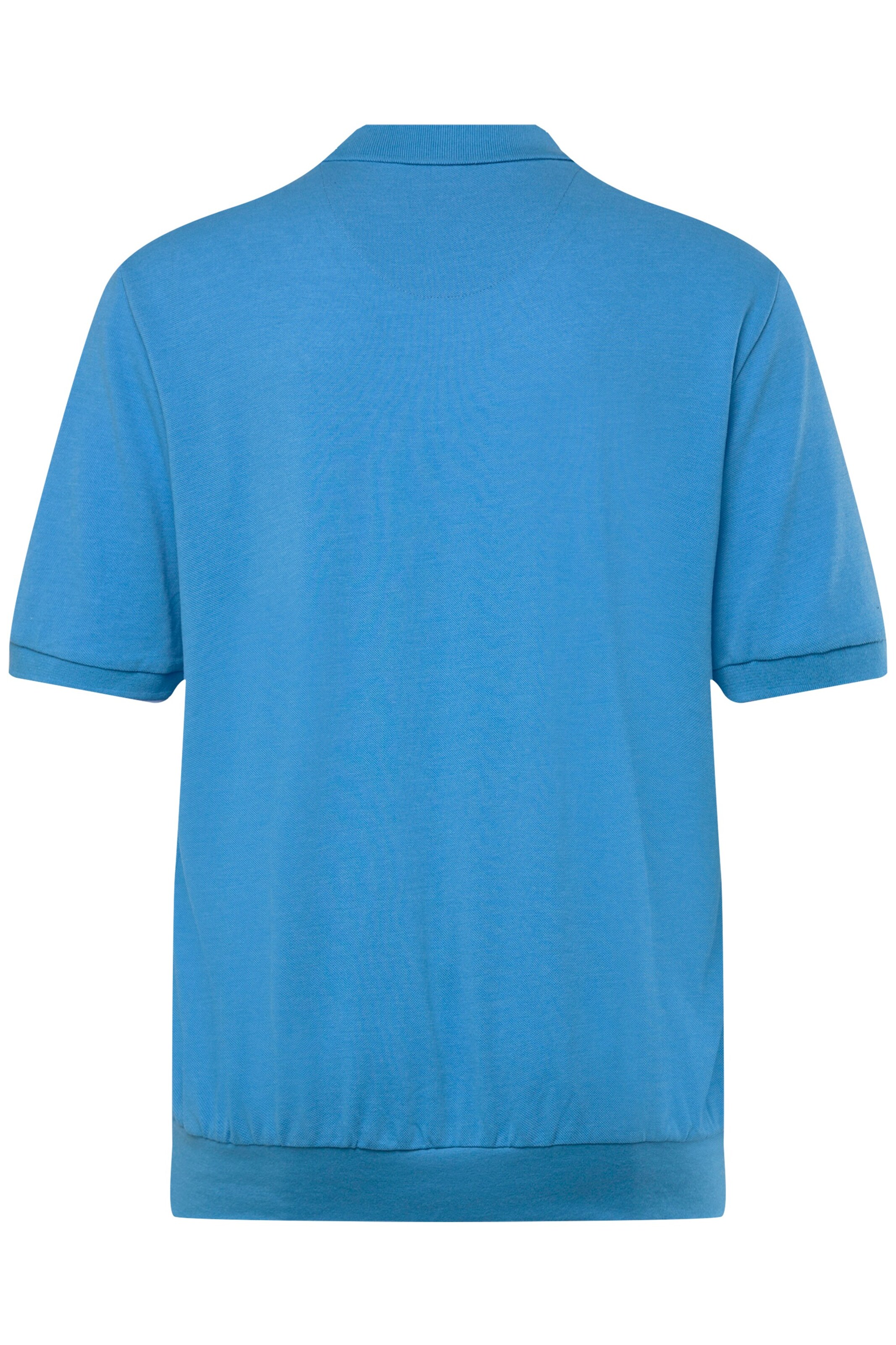 Men Plus Poloshirt in Blau