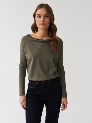 TATUUM - Pullover 'LIVO' em verde: frente