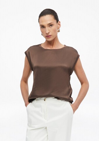 s.Oliver BLACK LABEL Shirt in Brown: front