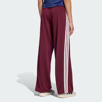 ADIDAS SPORTSWEAR Široke hlačnice Športne hlače 'Dayready' | rdeča barva