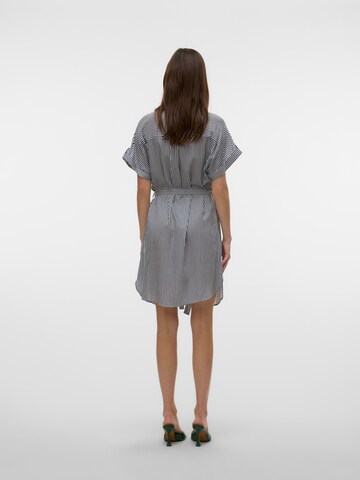 Robe-chemise 'VMBumpy' VERO MODA en bleu