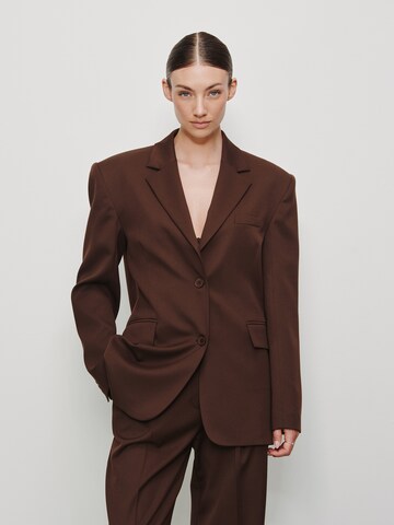Blazer di RÆRE by Lorena Rae in marrone: frontale