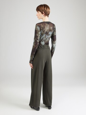 JDY Wide leg Παντελόνι 'JDYLOUISVILLE CATIA' σε πράσινο