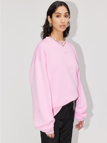 LeGer by Lena Gercke Sweatshirt 'Indra' in Roze