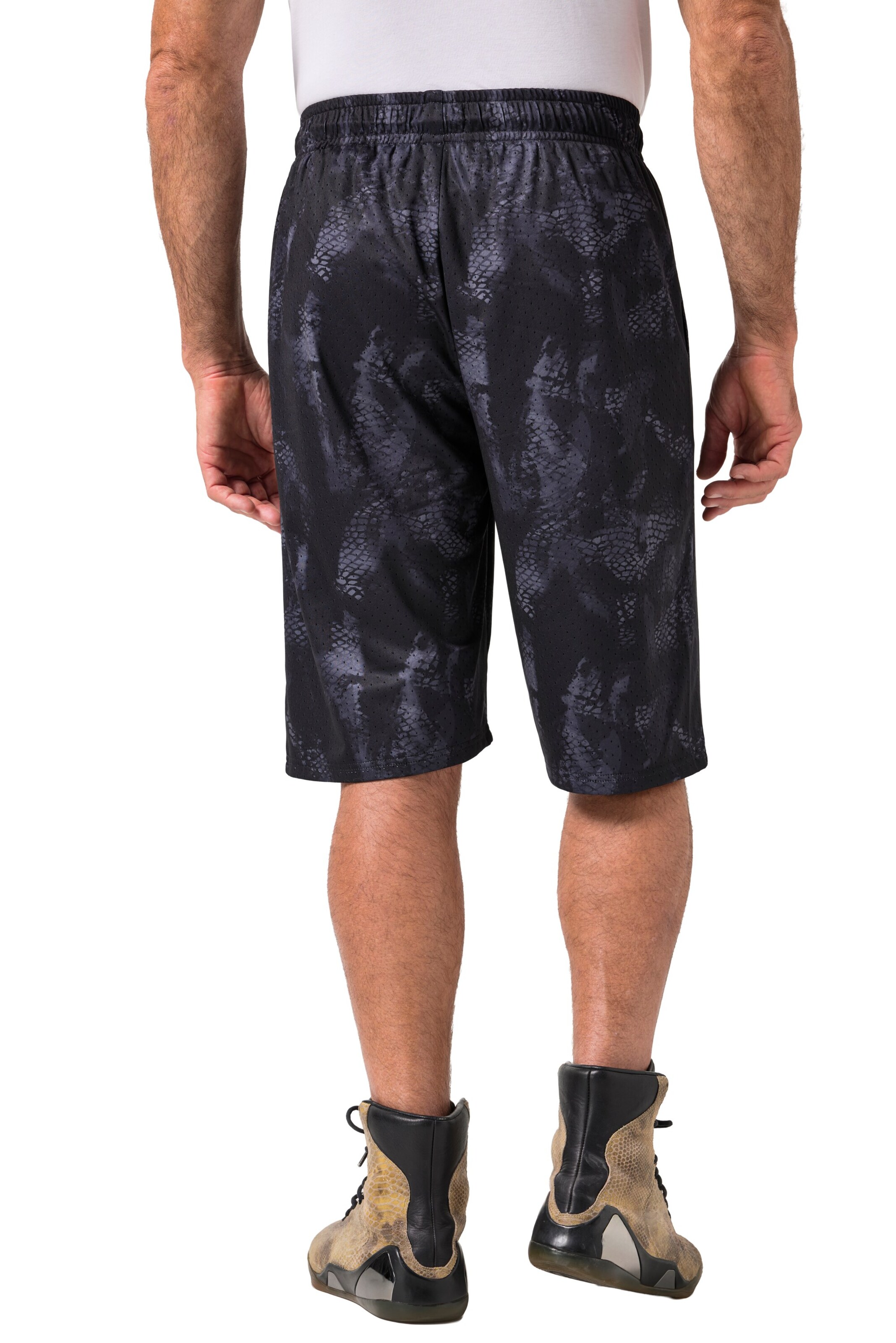 JAY-PI Regular Trousers in Black