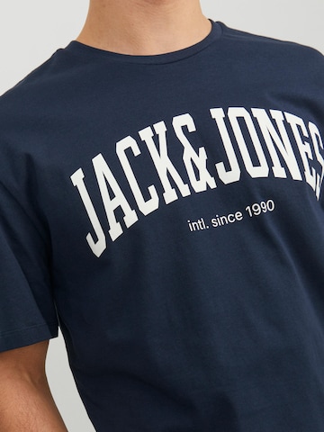 JACK & JONES Tričko 'Josh' – modrá