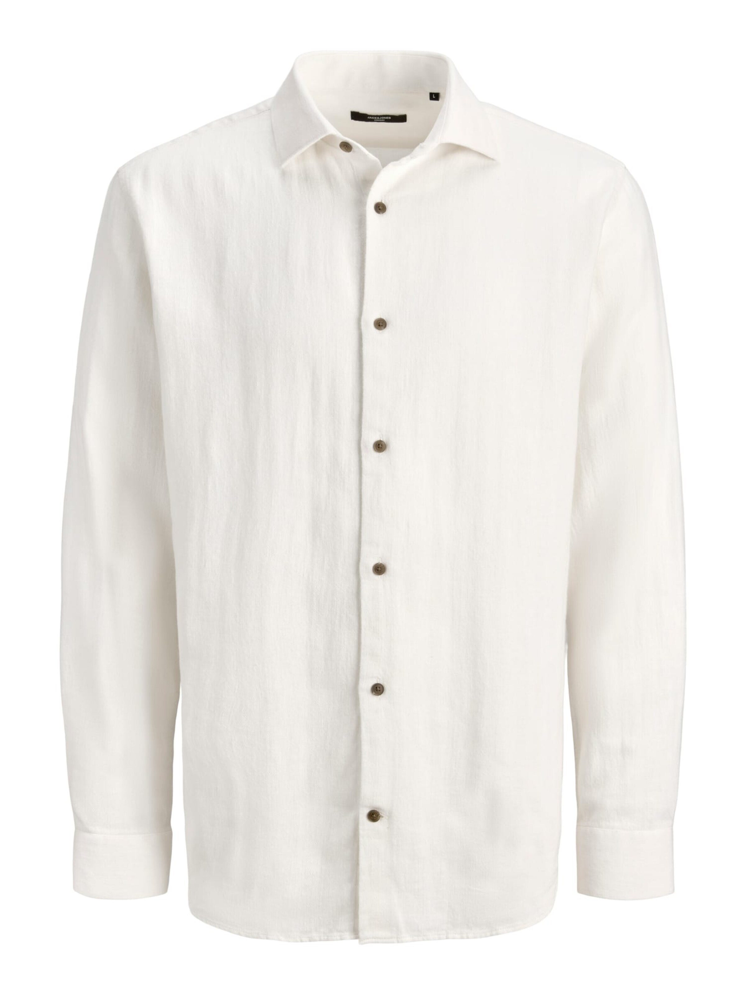 JACK & JONES Button Up Shirt 'Blaparker' in XL in Off white, Item view