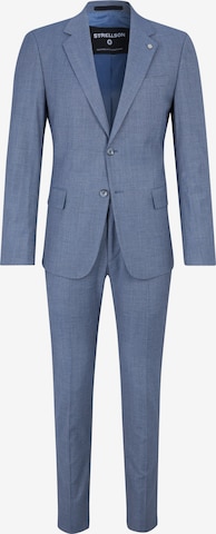 STRELLSON Slim fit Suit 'Caidan Melwin' in Blue: front