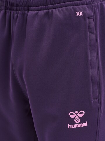 Hummel Regular Sports trousers in Purple