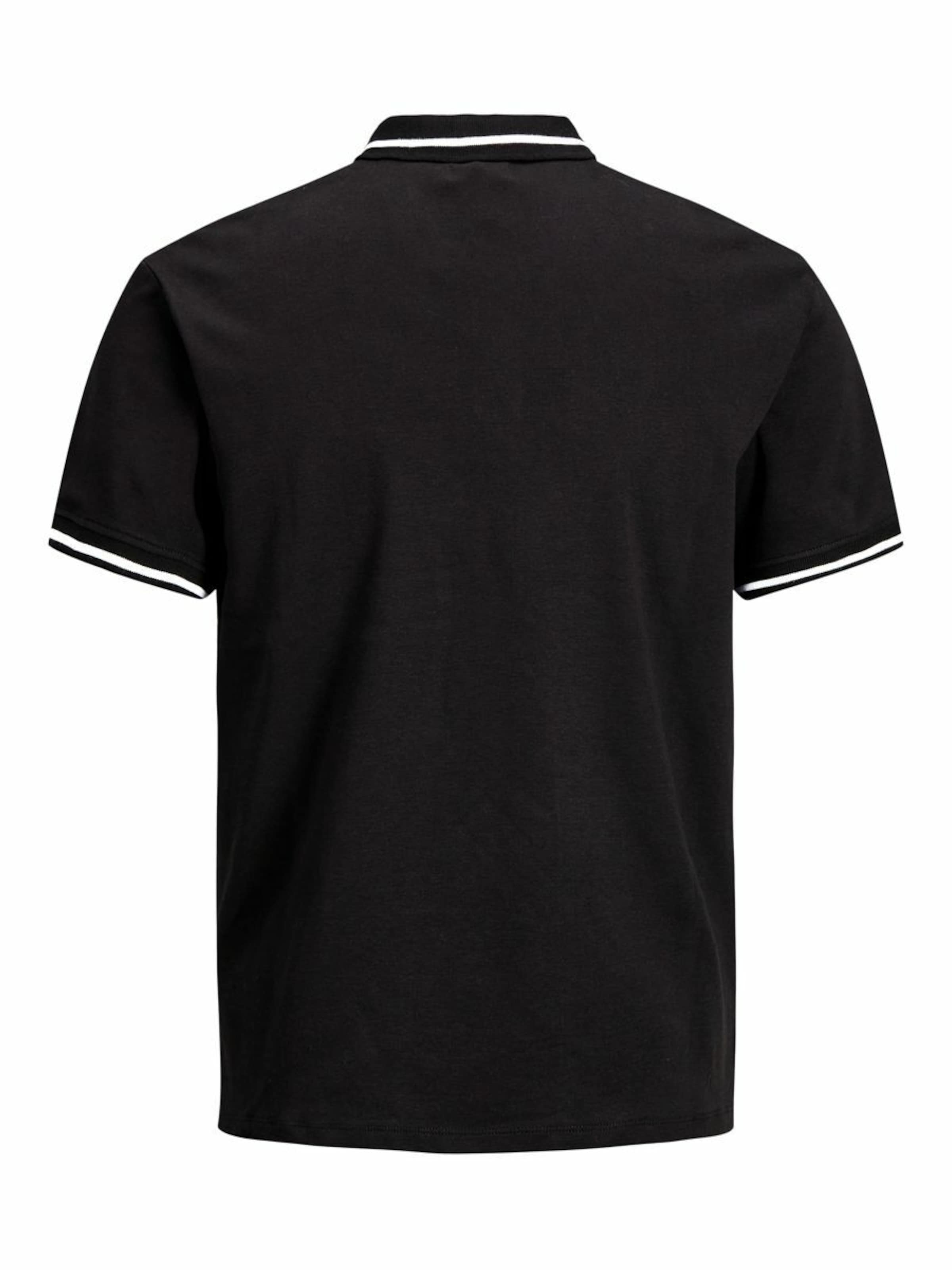 JACK & JONES Poloshirt in Schwarz