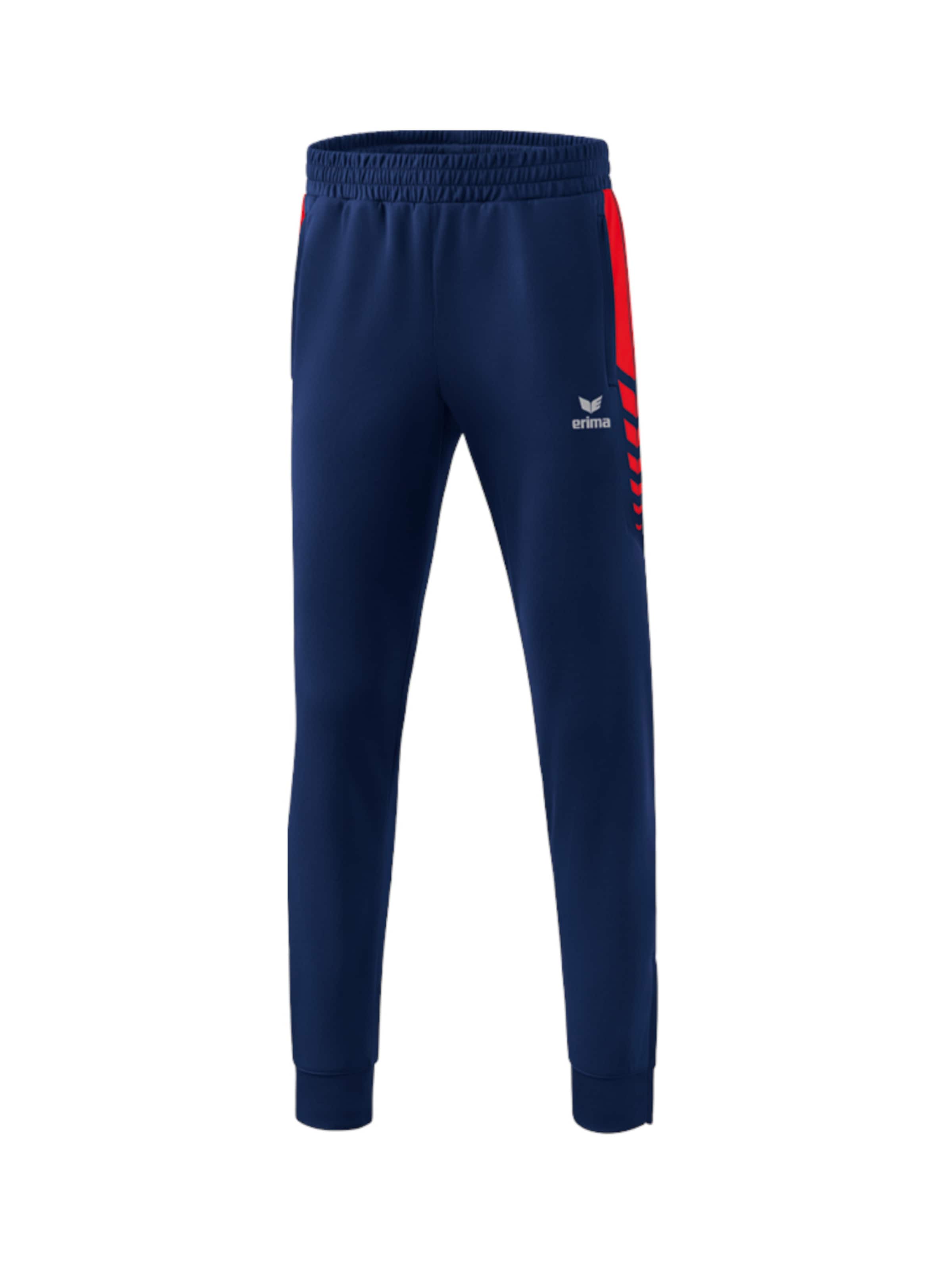 ERIMA Slim fit Sports trousers in Blue: front