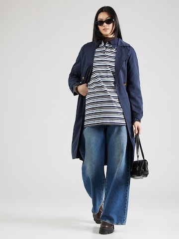 WEEKDAY Oversized Shirt 'Emma' in Blue