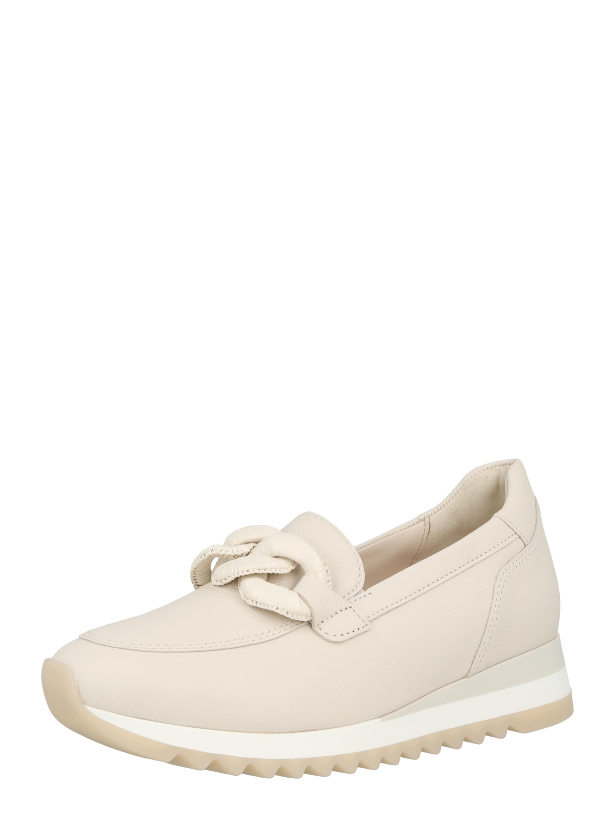 GABOR Classic Flats in Beige: front