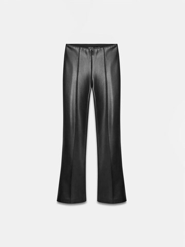 Dilvin Flared Leggings 'Gamaschen' in Zwart