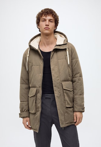 JACK & JONES - Parka de inverno 'JORFREDERIKSBERG' em cinzento