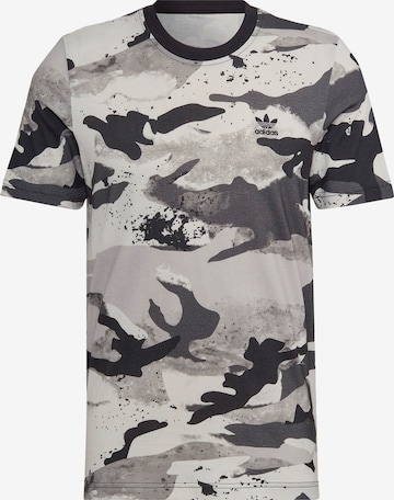 ADIDAS ORIGINALS Shirt 'Camo Series Allover Print' in Grau: predná strana