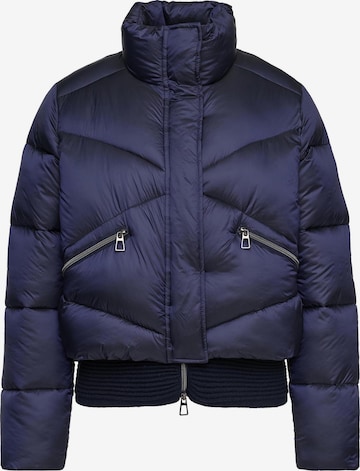 MANISA Between-season jacket 'Steppjacke' in Blue: front