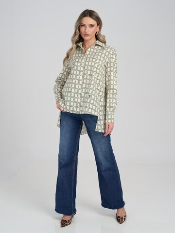 Couture de Marie Oversized Shirt 'Petra' in Beige