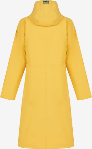 Manteau fonctionnel Schmuddelwedda en jaune