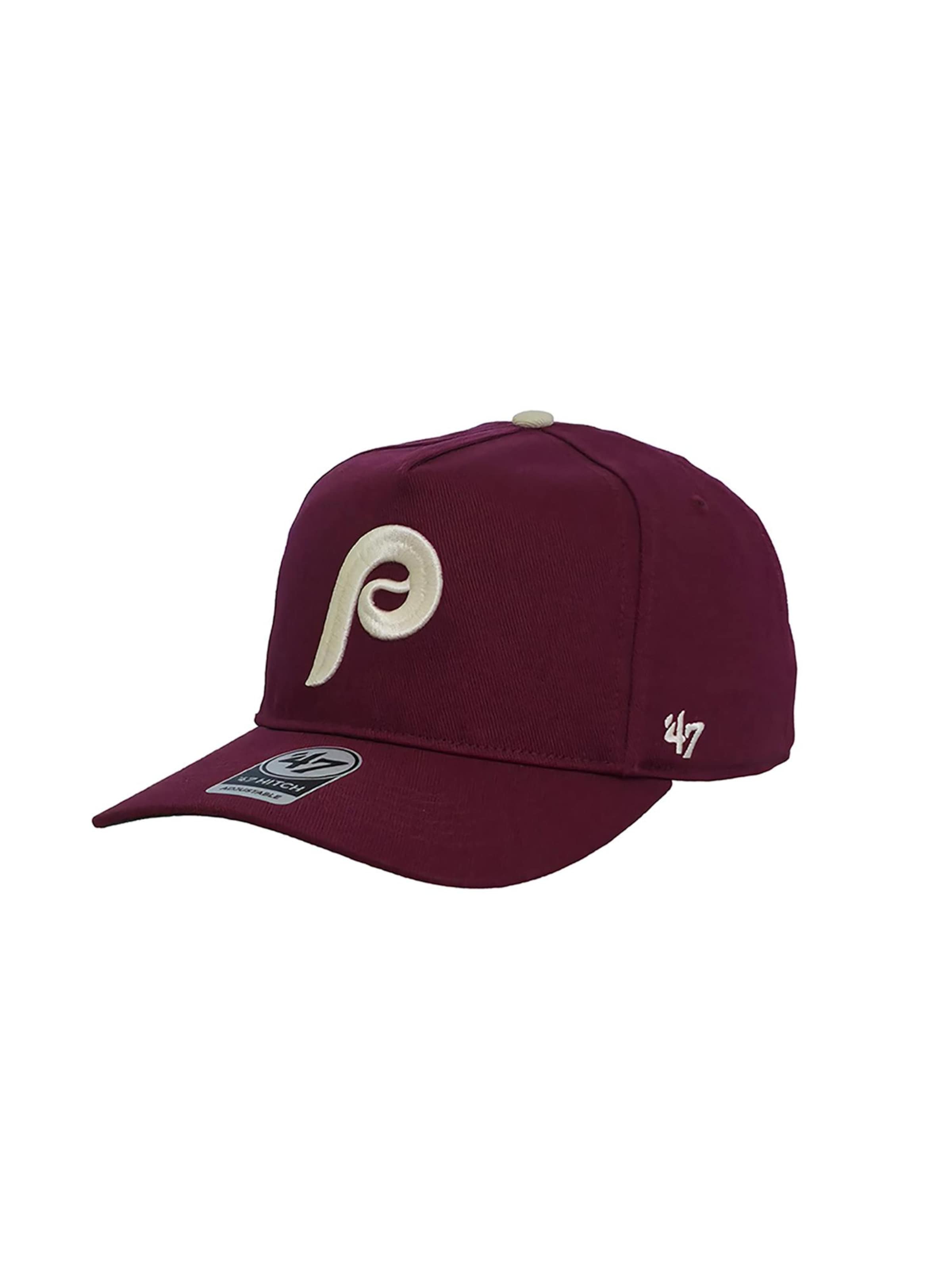 47 Brand Athletic Cap 'Philadelphia Phillies Hitch OSF' in Red: front