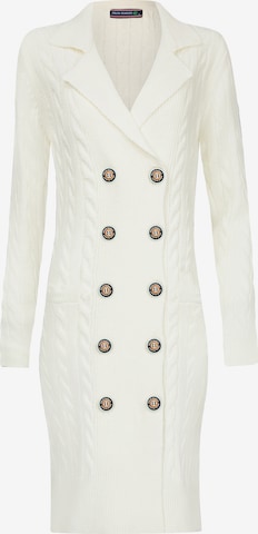 Abito in maglia di Felix Hardy in bianco: frontale