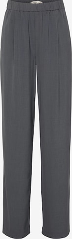 Only Tall Wide leg Veckad byxa 'ONLSVEA' i grå: framsida
