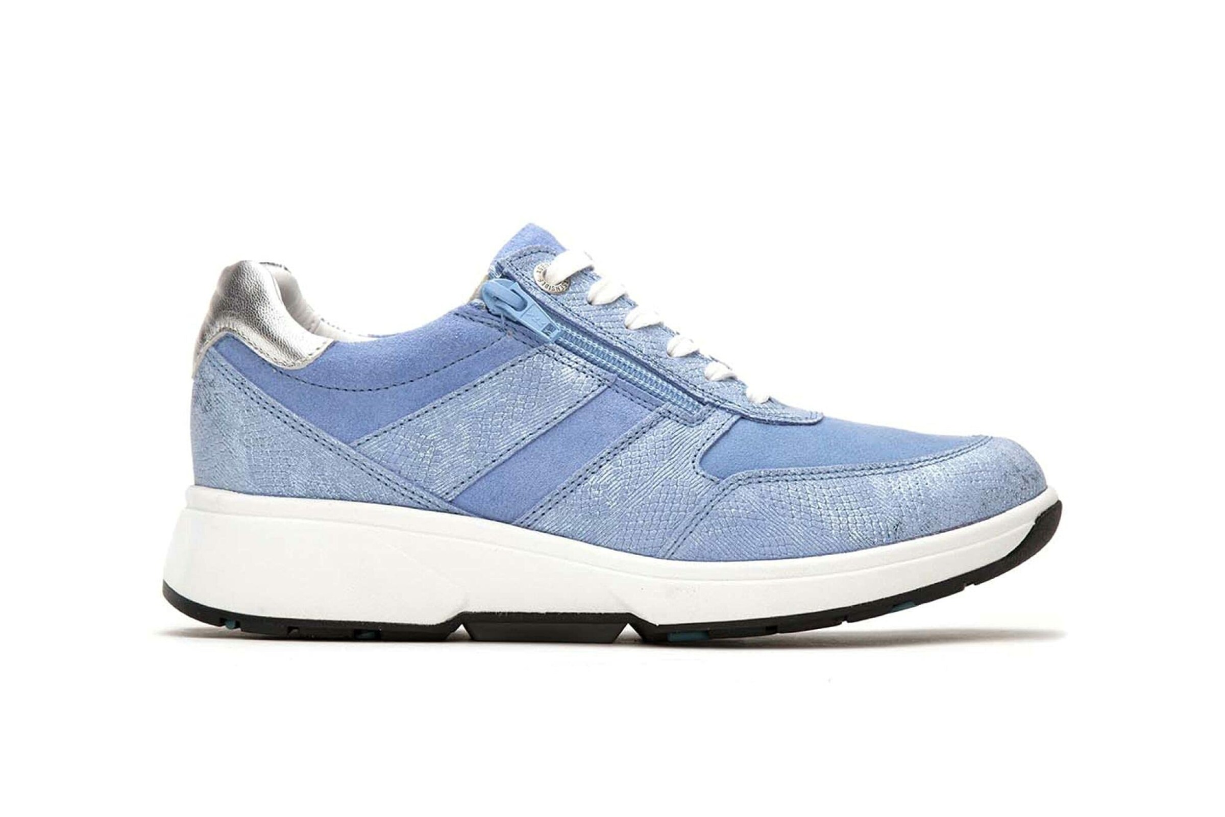 Xsensible Platform trainers in Blue: front