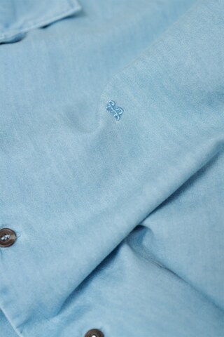 Salsa Jeans Regular fit Overhemd in Blauw