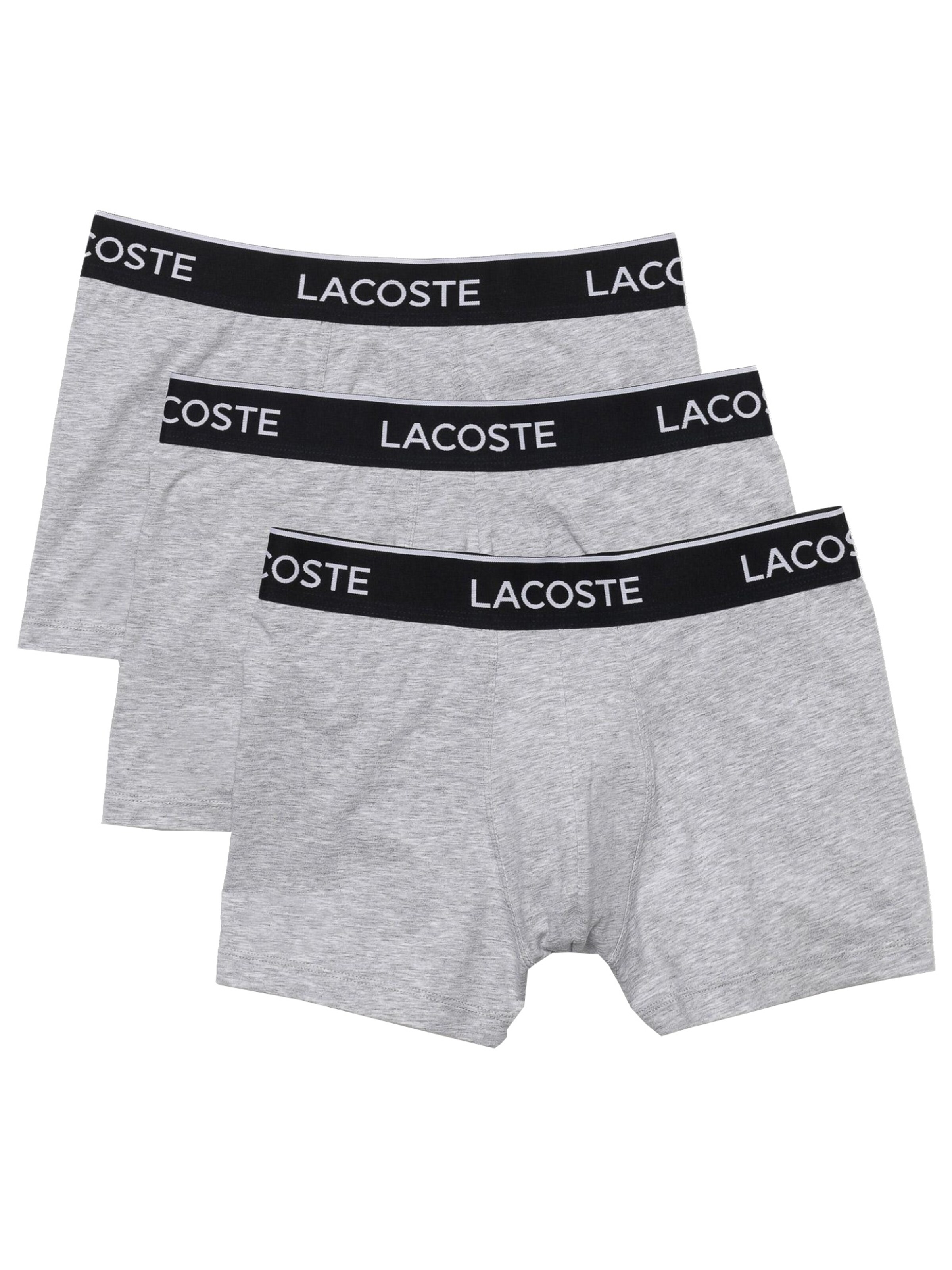 LACOSTE Boxer shorts 'Lacoste 3-Pack Boxer Briefs' in S in Grey, Item view