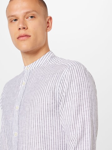 Only & Sons - Ajuste estrecho Camisa 'Caiden' en azul