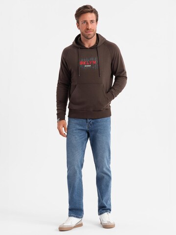 Ombre Sweatshirt in Bruin