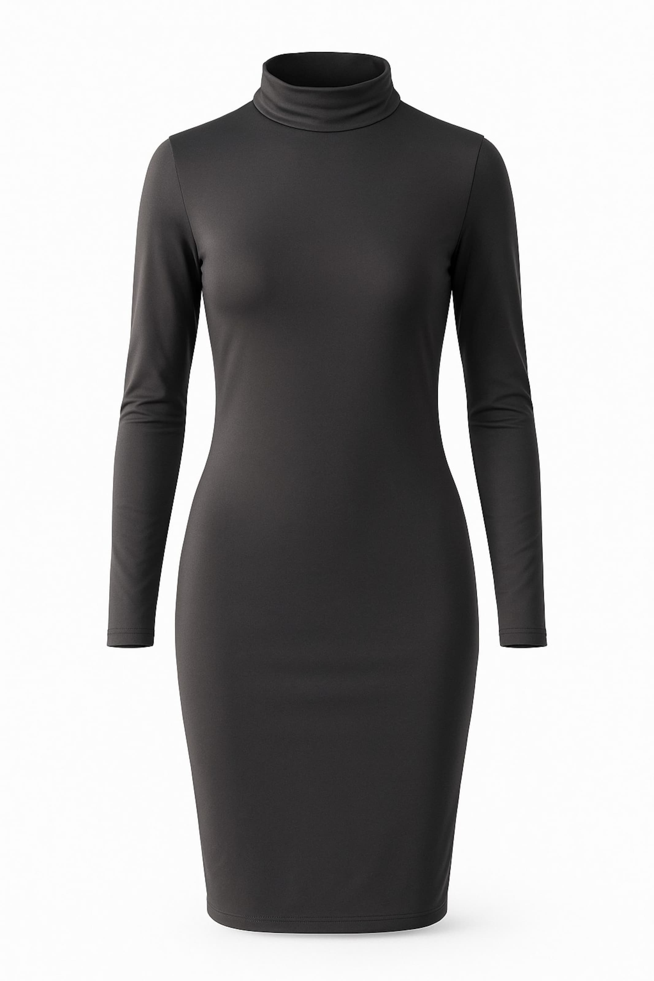 WOMAN VISION Kleid in dunkelgrau, Produktansicht