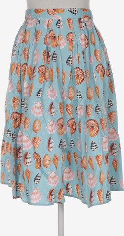 Hell Bunny Skirt in S in Blue: front