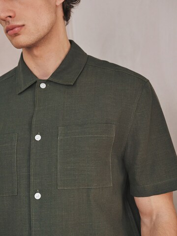 Next Средняя посадка Рубашка в Зеленый