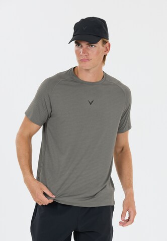 Virtus T-Shirt 'Neva' in Grau: Vorderseite