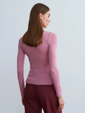 Camicia da donna di Dilvin in rosa