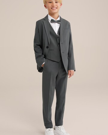 WE Fashion - Slimfit Pantalón 'Jongens' en verde