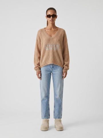 Pull-over oversize 'Silja' americandreams en marron