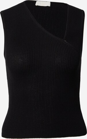 LeGer by Lena Gercke Knitted top 'Mathilde' in Black: front