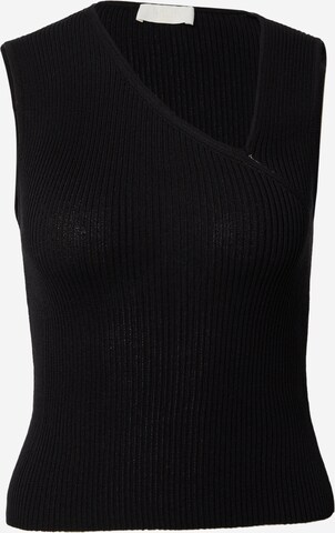 LeGer by Lena Gercke Knitted Top 'Mathilde' in Black: front