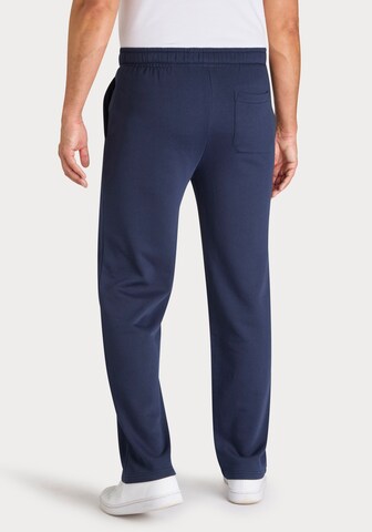 JOHN DEVIN Regular Trousers in Blue