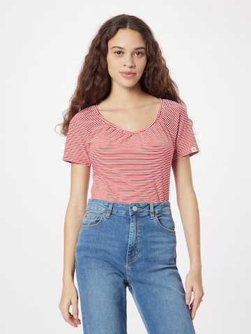 Blutsgeschwister Shirt 'Sailordarling' in Rood: voorkant